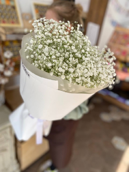Букет из гипсофилы «Конфетка»