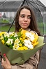 Букет с герберами "Загадка" 