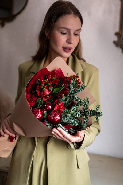 Новогодний букет "Накануне..."