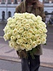 АКЦИЯ. Букет из 51 белой Российской розы (160₽/шт)