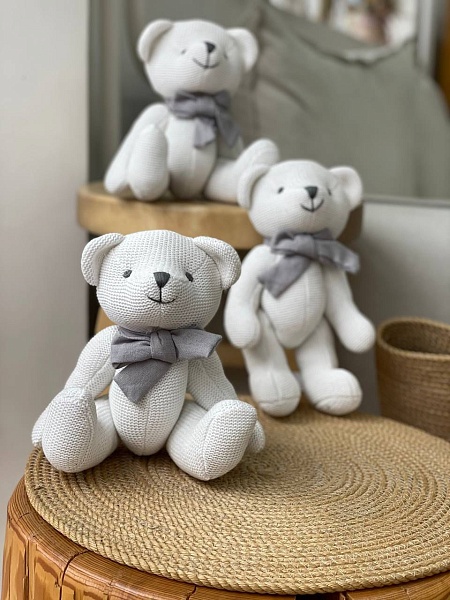 Мягкая игрушка Мишутка вязаный