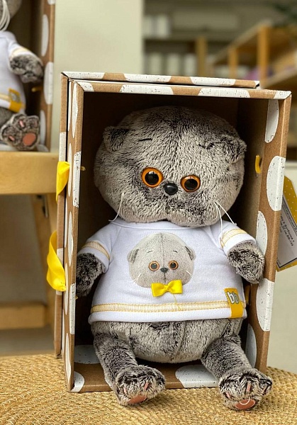 Басик Baby в футболке с автопортретом, 20 см,ВВ-149