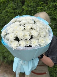 Букет из 15 хризантем "Счастливый случай"