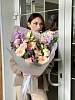 Букет с гермини и альстромериями "Сказка утра"