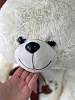 Мягкая игрушка "Медведь Френк" молочный, (120) см 