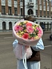 Дофаминовый букет с французскими розами 