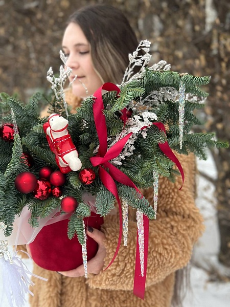 Новогодняя композиция из нобилиса "Грядущее чудо"