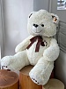 Мягкая игрушка "Медведь Френк" молочный, (120) см 