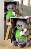 Мягкая игрушка Басик Baby в жилете с игрушкой, 20 см, вB-110 