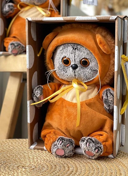 Басик Baby в костюмчике Львенок,20 см,BB-095