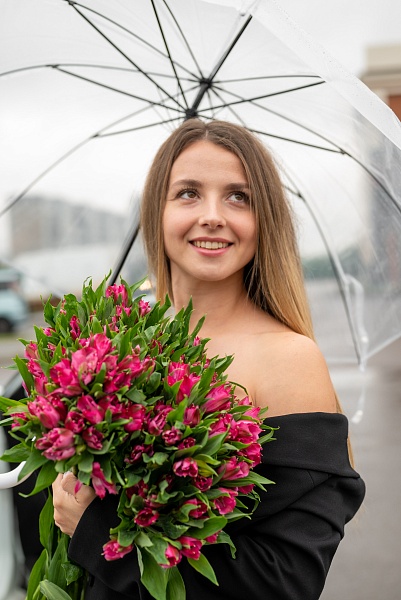 Альстромерия микс