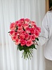 АКЦИЯ. Букет из 25 розовых Российских роз Джумилия