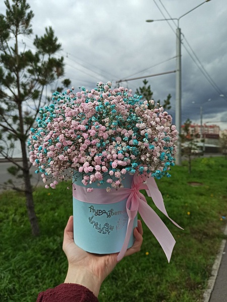 Композиция из гипсофилы "Милана"