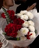 Букет с красными розами "Моя душа" 