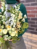 Букет из львиного зева и сортовых гербер 