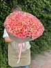 АКЦИЯ. Букет из 101 розовой Российской розы "Розовое счастье" (110₽/шт)