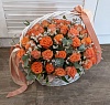Корзина с мини розами "Желание"