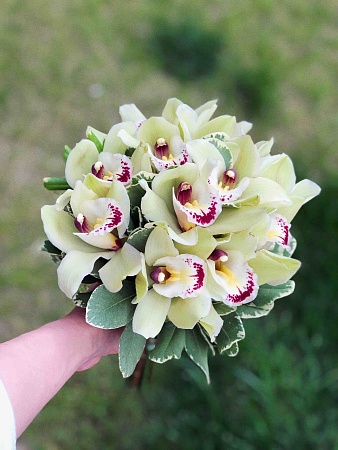 Букет невесты из орхидей #453