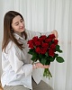 АКЦИЯ. Букет из 15 красных Российских роз Эль Торо