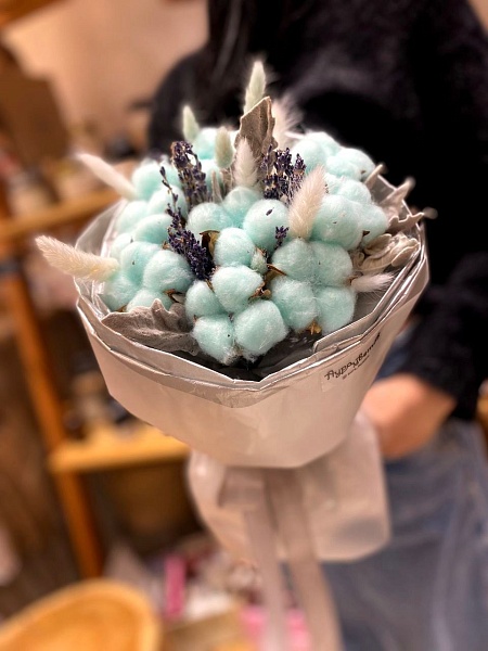 Букет из сухоцветов "Зимнее чудо"