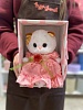 Мягкая игрушка "Ли-Ли BABY в платье с вязаным цветочком" LB-013