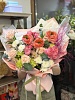 Букет с пионовидными розами "Нежный фьюжн"