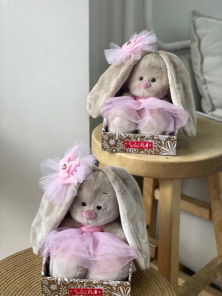 Зайка Ми-балерина, 18 см, SidS-132