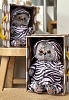 Басик Baby в комбинезоне Зебра,20 см, ВВ-114