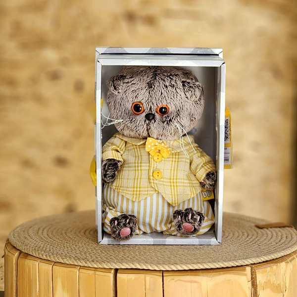 Мягкая игрушка Басик BABY в костюмчике BB-058