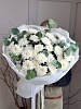 Букет из хризантем с эвкалиптом "Простое счастье" ко Дню мамы