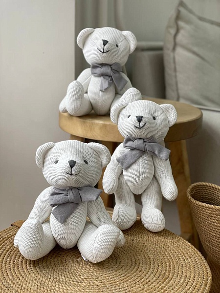 Мягкая игрушка Мишутка вязаный