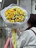 Букет из 9 кустовых роз "Пиони Баблс"