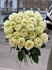 АКЦИЯ. Букет из 25 белых Российских роз (170₽/шт)