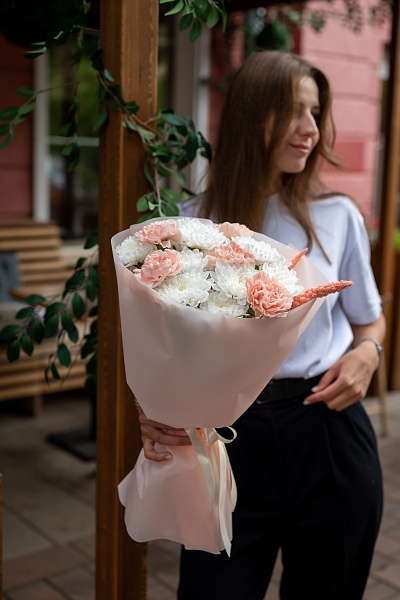 Букет "Утренний румянец"