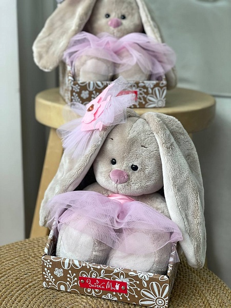 Зайка Ми-балерина, 18 см, SidS-132