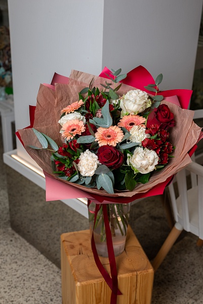 Букет "Зажигай сердца"