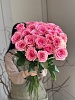 Букет из 25 розовых роз (Китай)