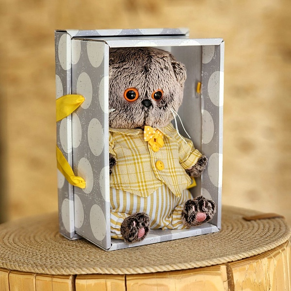 Мягкая игрушка Басик BABY в костюмчике BB-058