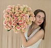 АКЦИЯ. Букет из 51 розовой розы Фрутетто