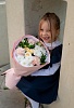 Букет кустовой розой "Ну ты же девочка"