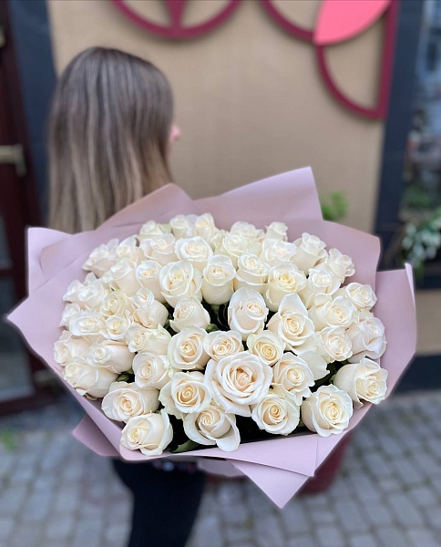 Букет из 51 розы Вендела