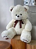 Мягкая игрушка "Медведь Френк" молочный, (120) см 