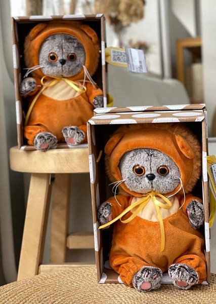 Басик Baby в костюмчике Львенок,20 см,BB-095