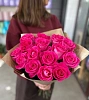 Букет эквадорских роз "Малина"