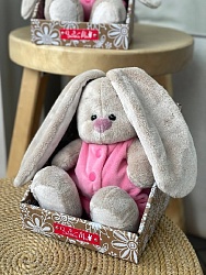 Зайка Ми в комбинезоне с крылышками, 15 см,SidX-681 