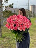 АКЦИЯ. Букет из 51 розовой Российской розы