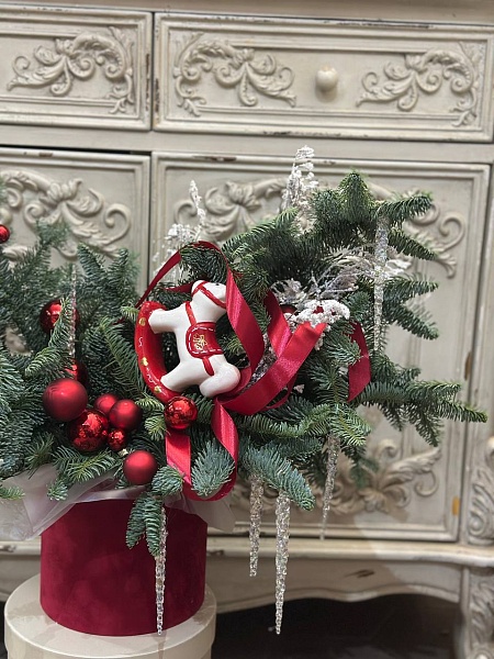 Новогодняя композиция из нобилиса "Грядущее чудо"