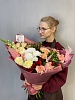 Букет "Персиковый сад"