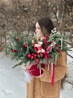 Новогодняя композиция из нобилиса "Грядущее чудо"