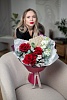 Букет с розами "Любовный коктейль"
